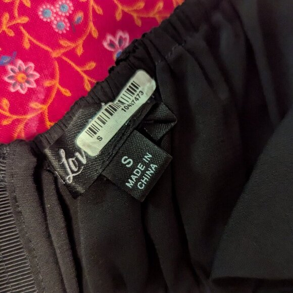 NWT For Love & Lemons Gabrielle Crop Top Whimsigoth Organza Fairy Gothicumbia - Picture 6 of 9